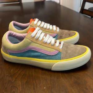 Vans tennis shoes, size 10 , used, multicolor